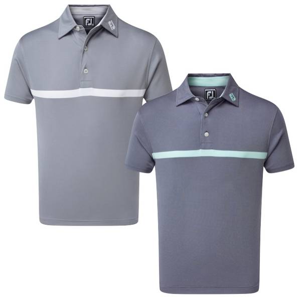 FootJoy Mens Engineered Nailhead Jacquard Polo Shirt 